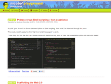 Tablet Screenshot of nicobo.net
